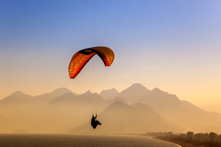 Paragliding in Tanzania