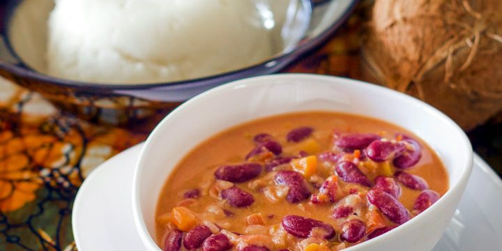 Tanzania-Ugali-na-Maharage-ya-nazi